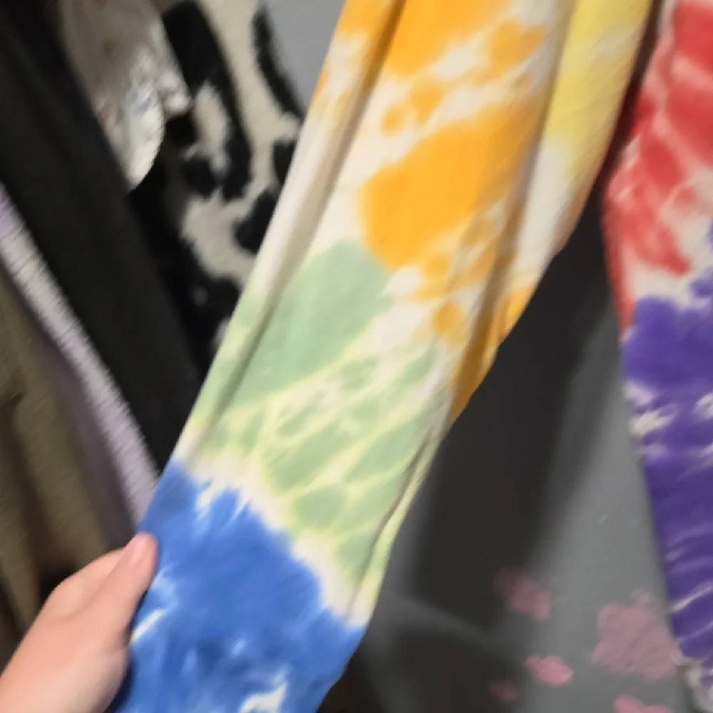 NaNa Vibrant Tie-Dye Women's Blouse - Picture 4 of 8